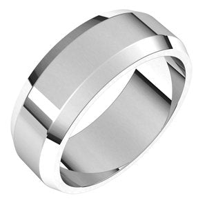 Beveled Edge Light Band - BN & CO JEWELRY