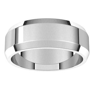 Beveled Edge Light Band - BN & CO JEWELRY