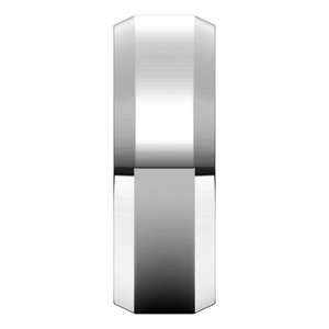 Beveled Edge Light Band - BN & CO JEWELRY