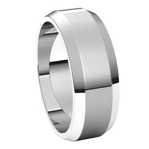 Beveled Edge Light Band - BN & CO JEWELRY