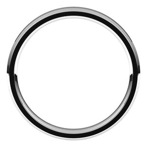 Sterling Silver 3 mm Beveled Edge Comfort Fit Light Band Size 10.5 - BN & CO JEWELRY