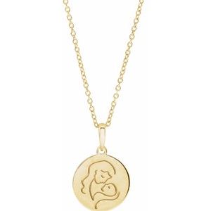14K Yellow Hold You ForeverÂ® 16-18" Necklace - BN & CO JEWELRY
