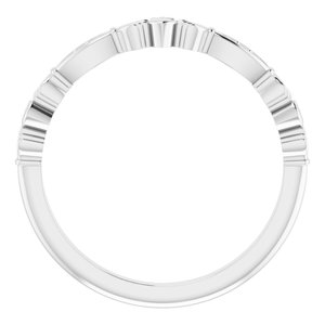 14K White Natural Diamond Claddagh Ring - BN & CO JEWELRY