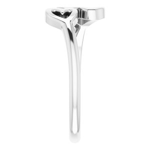 Sterling Silver Double Heart Ring - BN & CO JEWELRY