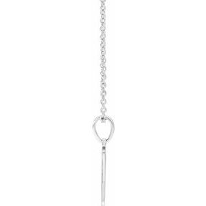 14K White Hold You ForeverÂ® 16-18" Necklace - BN & CO JEWELRY