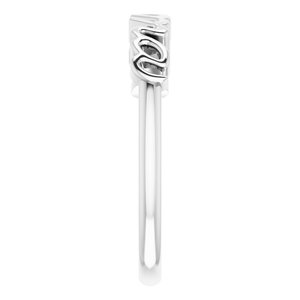 Sterling Silver Mama Ring - BN & CO JEWELRY