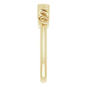 14K Yellow Mama Ring - BN & CO JEWELRY