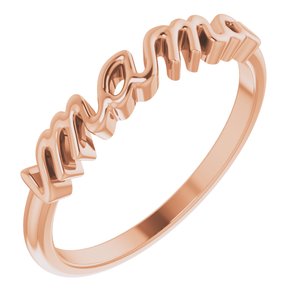 14K Rose Mama Ring - BN & CO JEWELRY