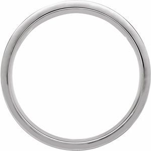 14K White Grooved Band - BN & CO JEWELRY