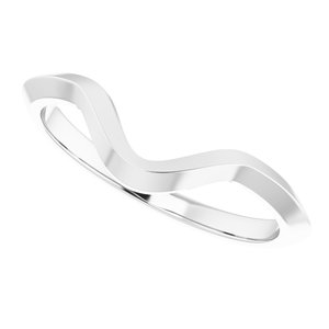 14K White Band for 8x4 mm Marquise Ring - BN & CO JEWELRY