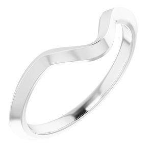 14K White Band for 8x4 mm Marquise Ring - BN & CO JEWELRY