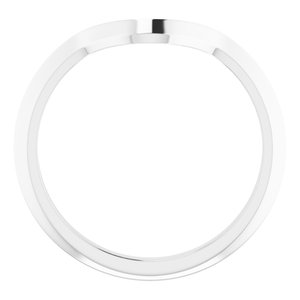 14K White Band for 8x4 mm Marquise Ring - BN & CO JEWELRY