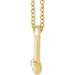 14K Yellow Circle Knot 18" Necklace - BN & CO JEWELRY