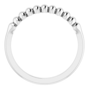 Sterling Silver Stackable Puffy Ring - BN & CO JEWELRY