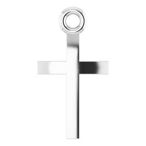 Sterling Silver Cross 18" Necklace - BN & CO JEWELRY