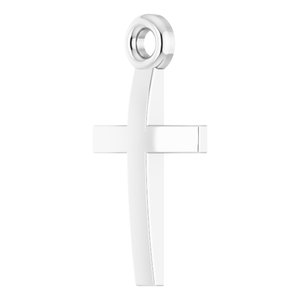 Sterling Silver Cross 18" Necklace - BN & CO JEWELRY