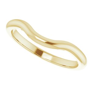 14K Yellow Band for 9x6 mm Pear Ring - BN & CO JEWELRY