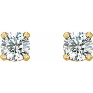 14K Yellow 1/5 CTW Natural Diamond Earrings - BN & CO JEWELRY