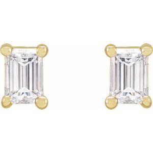 14K White 1/8 CTW Natural Diamond Stud Earrings - BN & CO JEWELRY