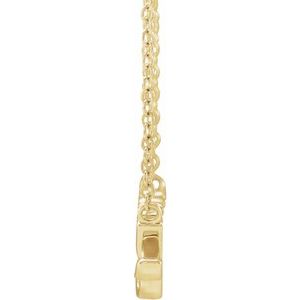 14K Yellow Nanny 18" Necklace - BN & CO JEWELRY