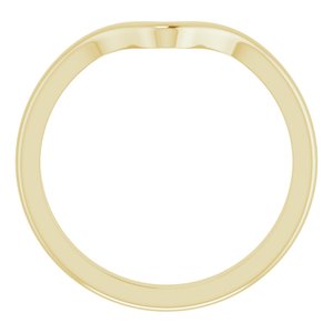 14K Yellow Matching Band - BN & CO JEWELRY
