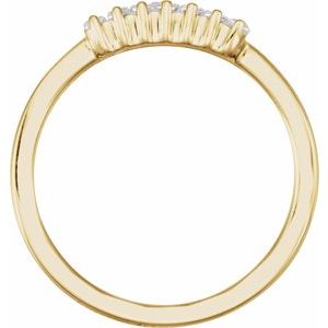 14K Yellow 1/3 CTW Lab-Grown Diamond Ring - BN & CO JEWELRY