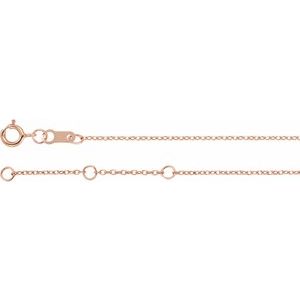 14K Rose Natural Peridot Bezel-Set Solitaire 6 1/2-7 1/2" Bracelet - BN & CO JEWELRY