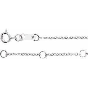 Sterling Silver 3 mm Round Bezel-Set Solitaire Station 6 1/2-7 1/2" Bracelet - BN & CO JEWELRY