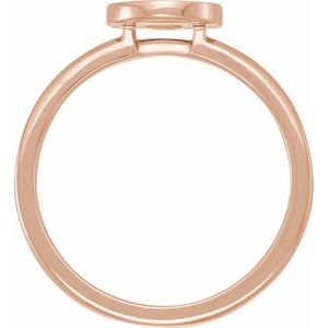 14K Rose Jesus Ring - BN & CO JEWELRY